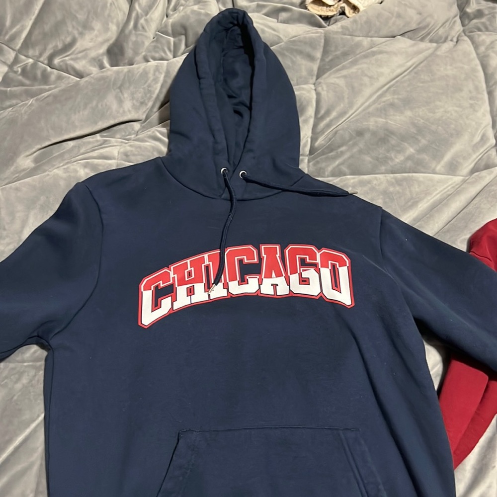 Primark hoodie, cotton on the inside!